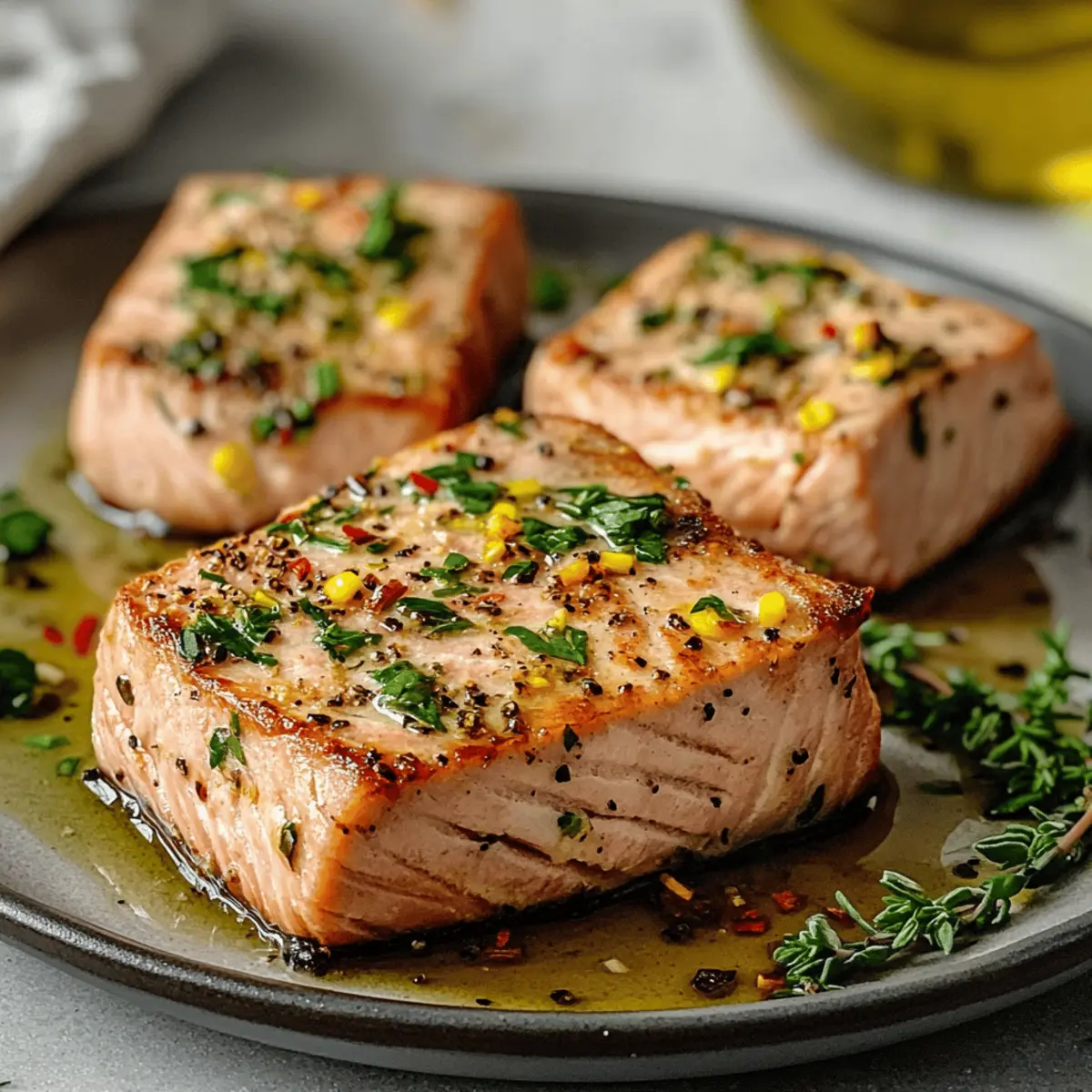 Air-Fried Tuna Steak