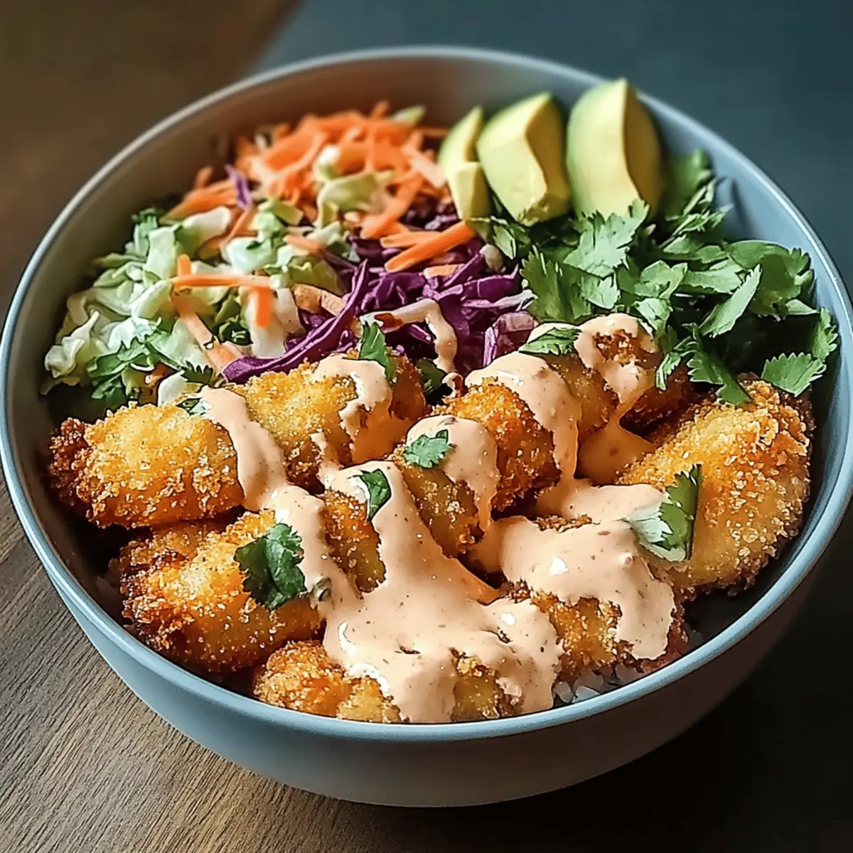Crispy Fish Taco Bowls