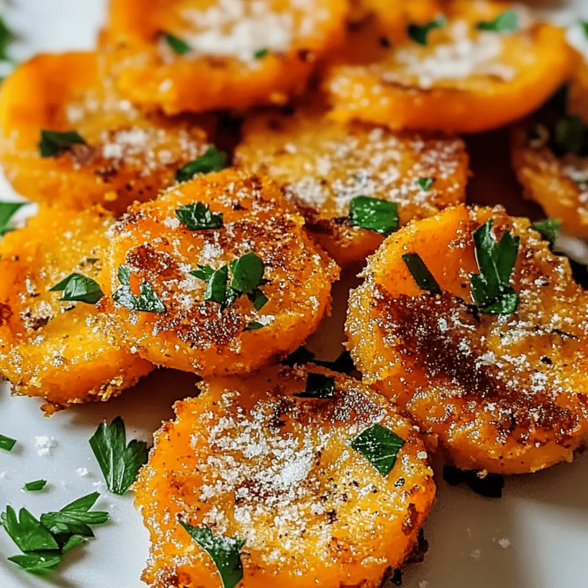 Crispy Smashed Carrots