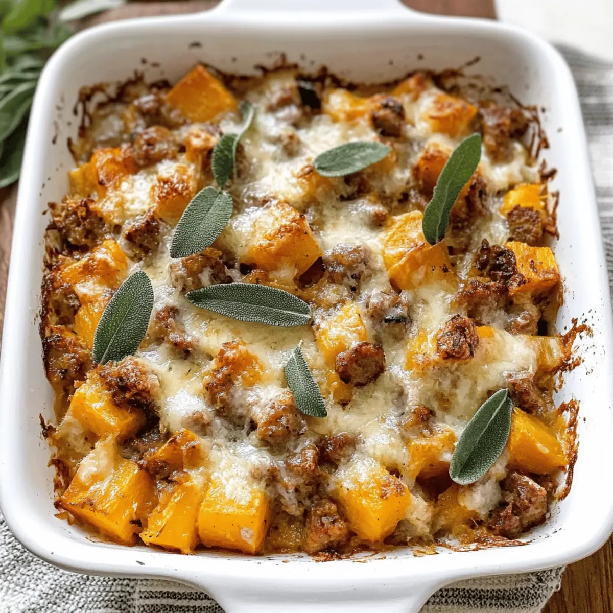 Butternut Squash Casserole