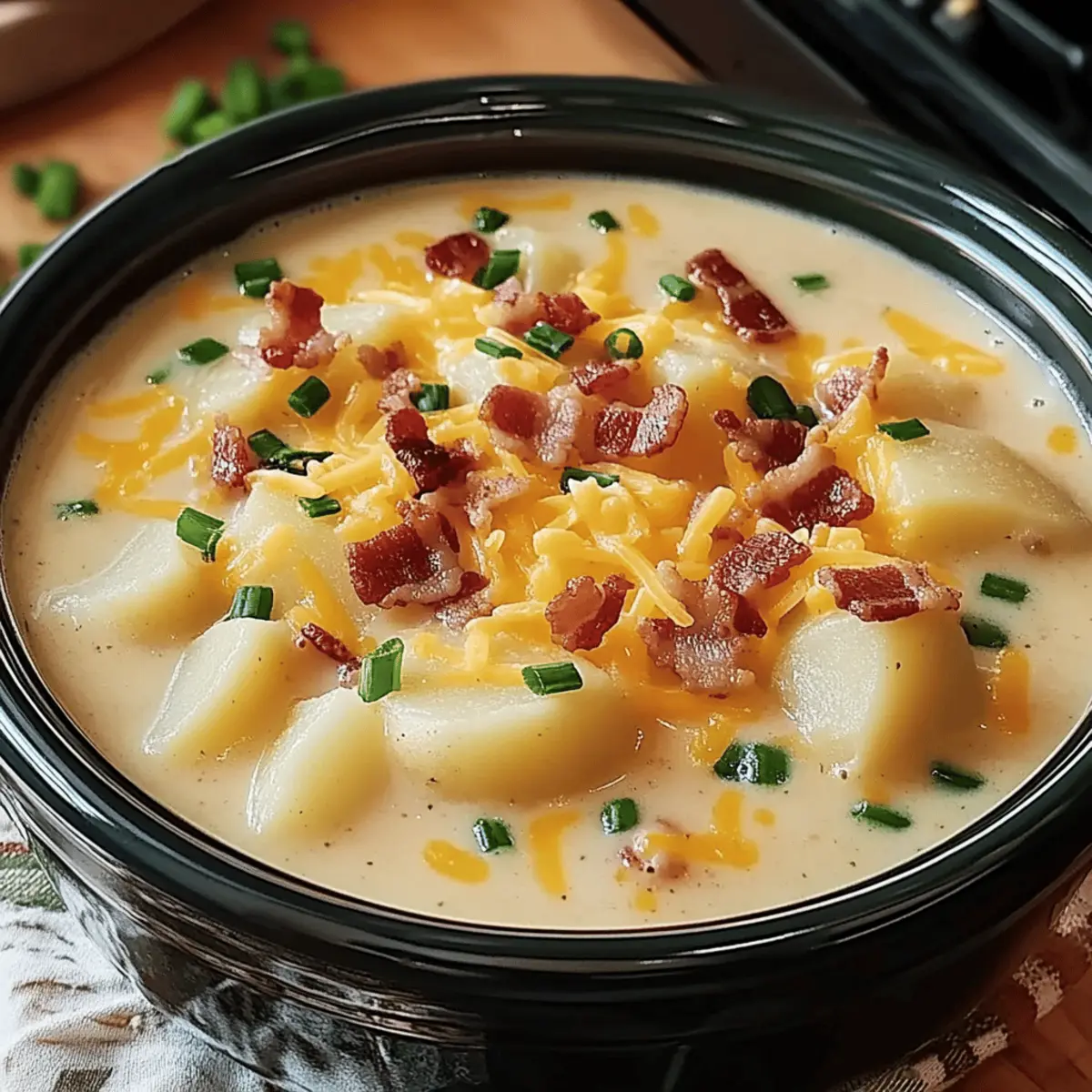 Crock Pot Crack Potato Soup