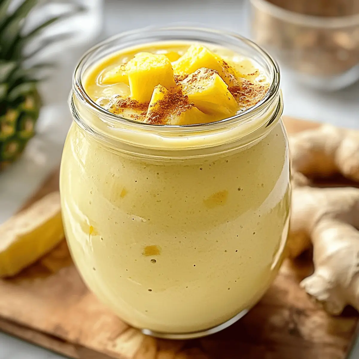Pineapple Ginger Smoothie