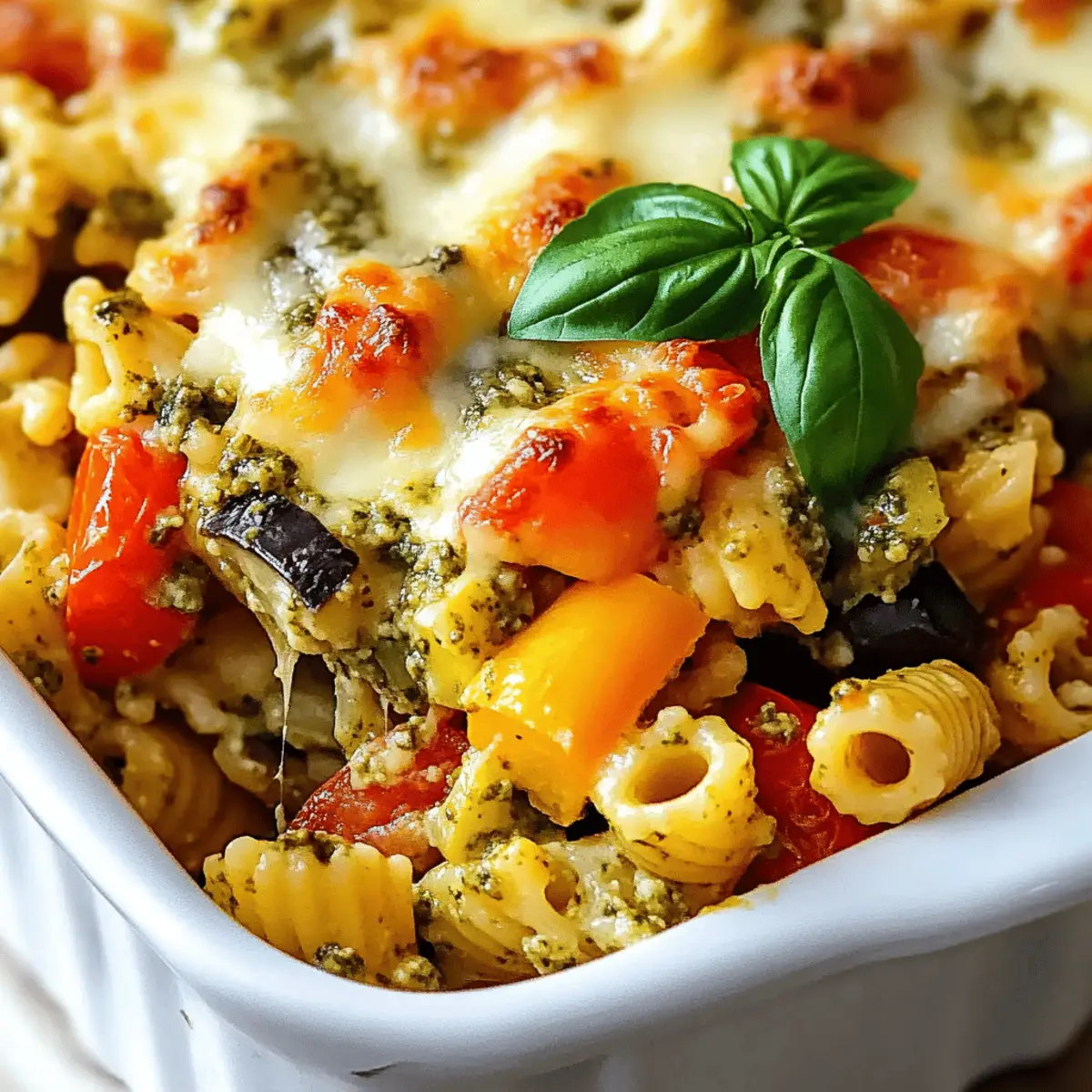 Tasty Mediterranean Vegetable Pasta Bake
