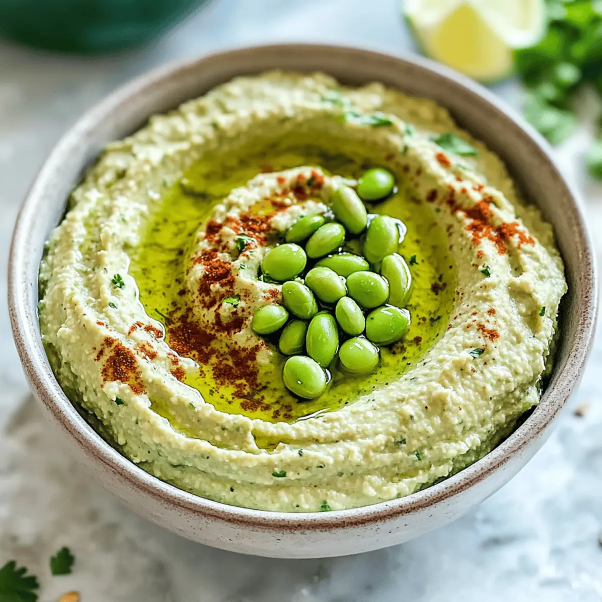 Edamame Hummus