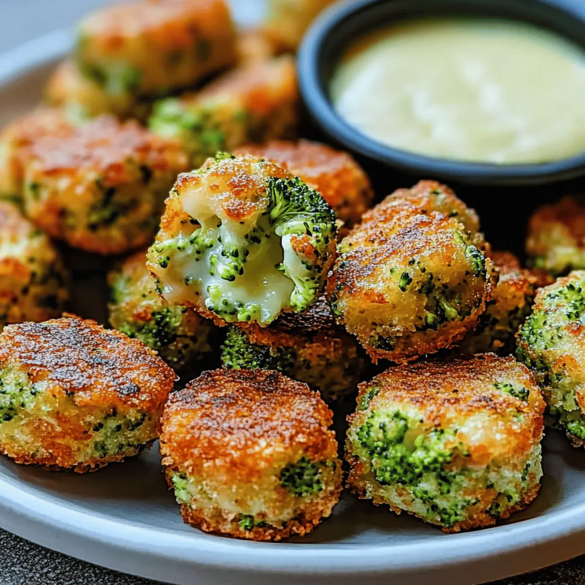 Cheesy Broccoli Tater Tots