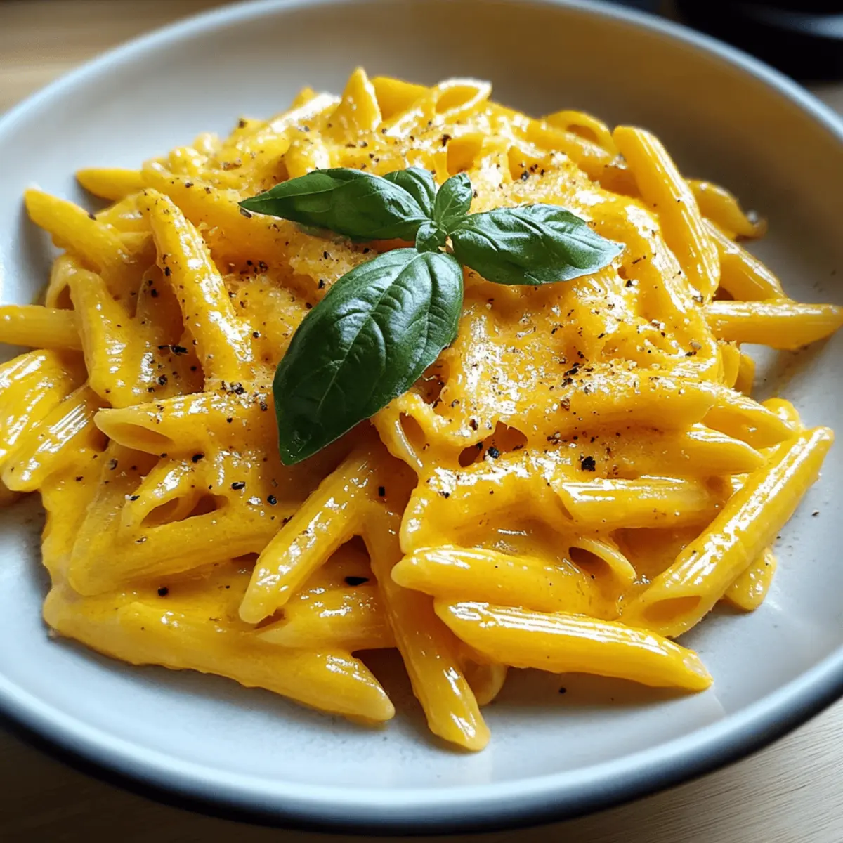 Cheesy Orange Pasta