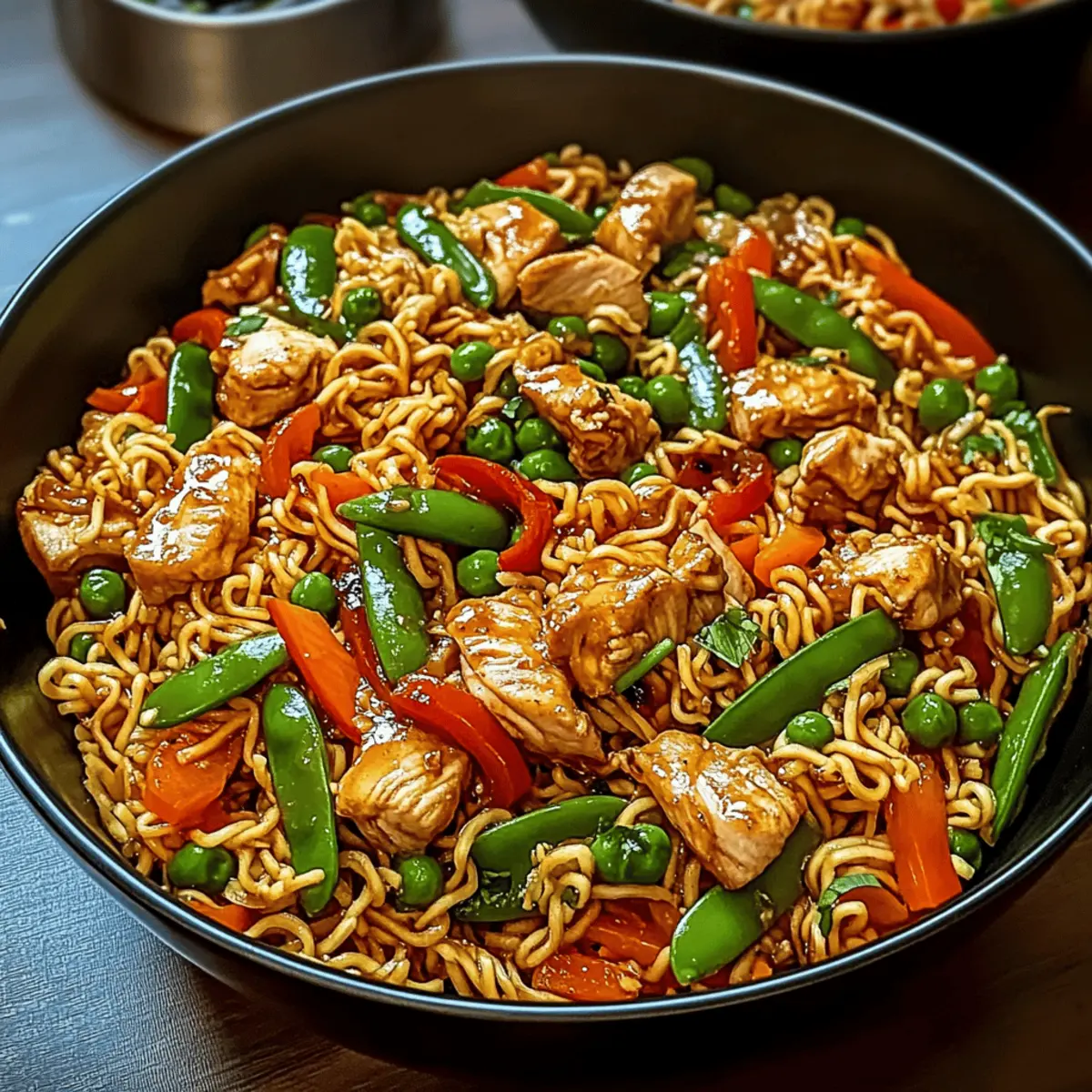 Chicken Ramen Stir Fry