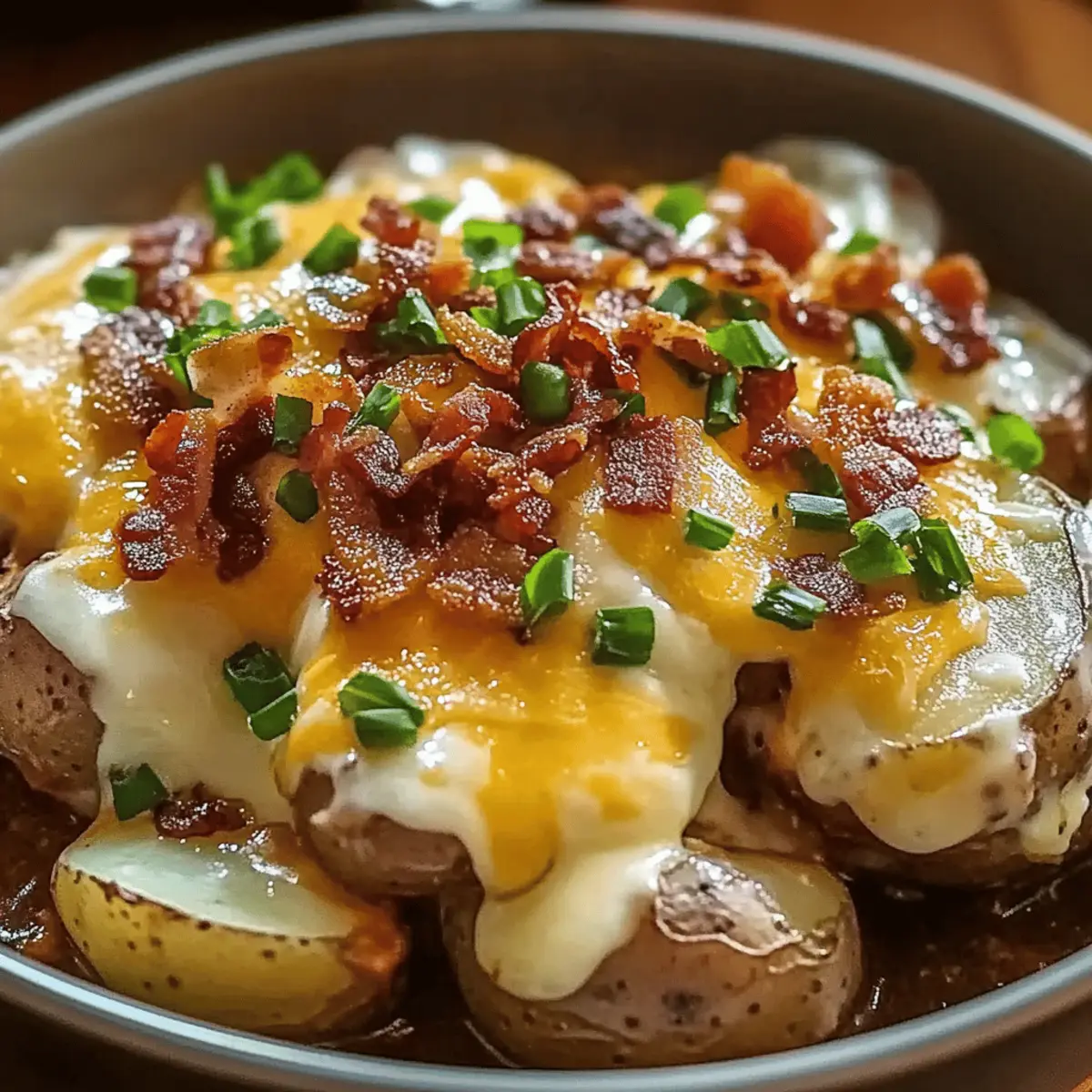 Mississippi Mud Potatoes