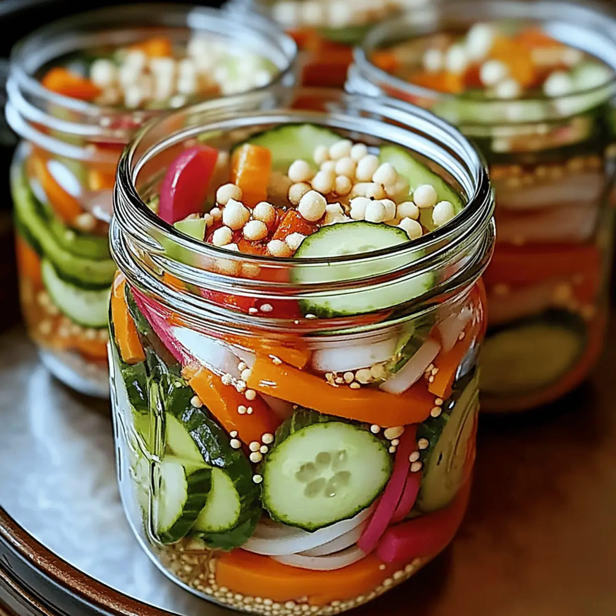 Refrigerator Pickled Vegetables