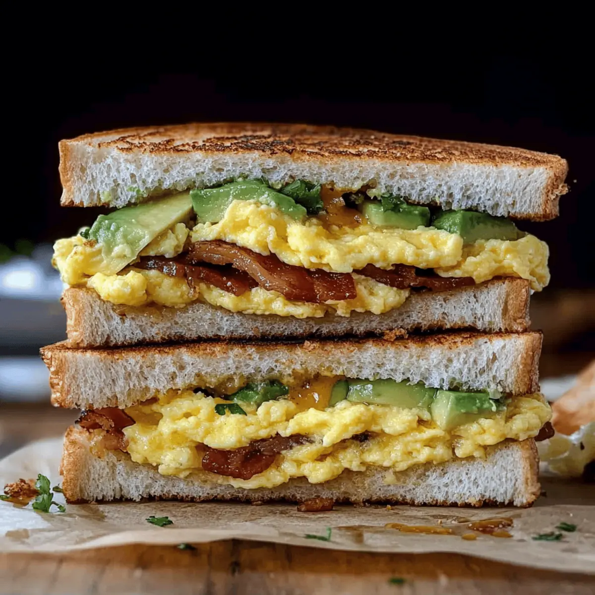 Breakfast Club Sandwich