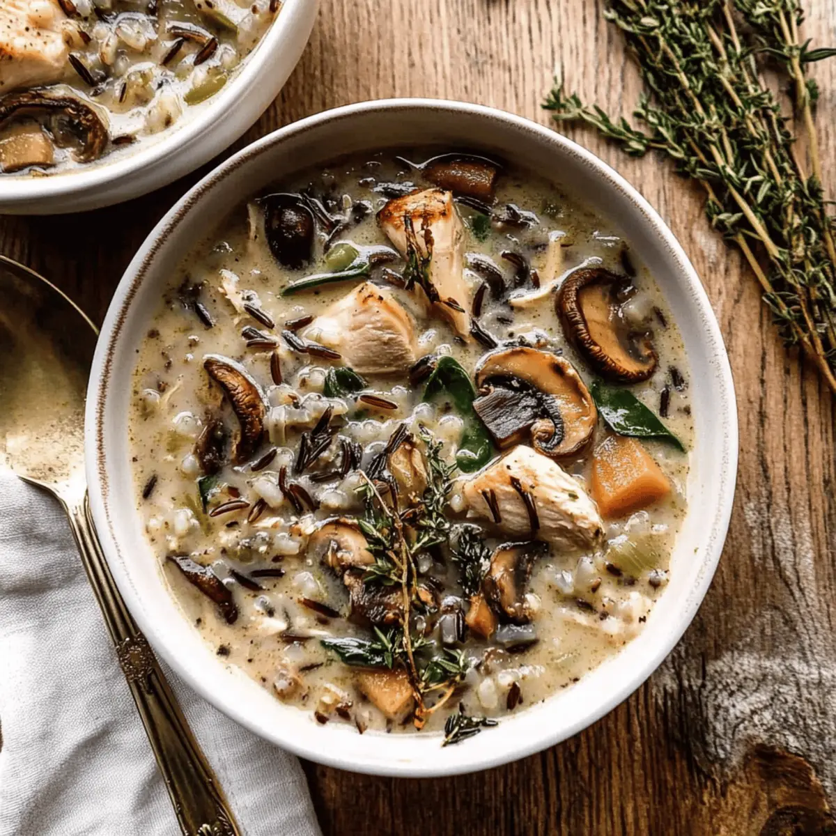 Wild Rice Chicken Soup