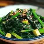 Korean Spinach Salad