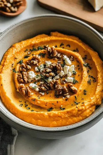 Pumpkin Whipped Feta Dip