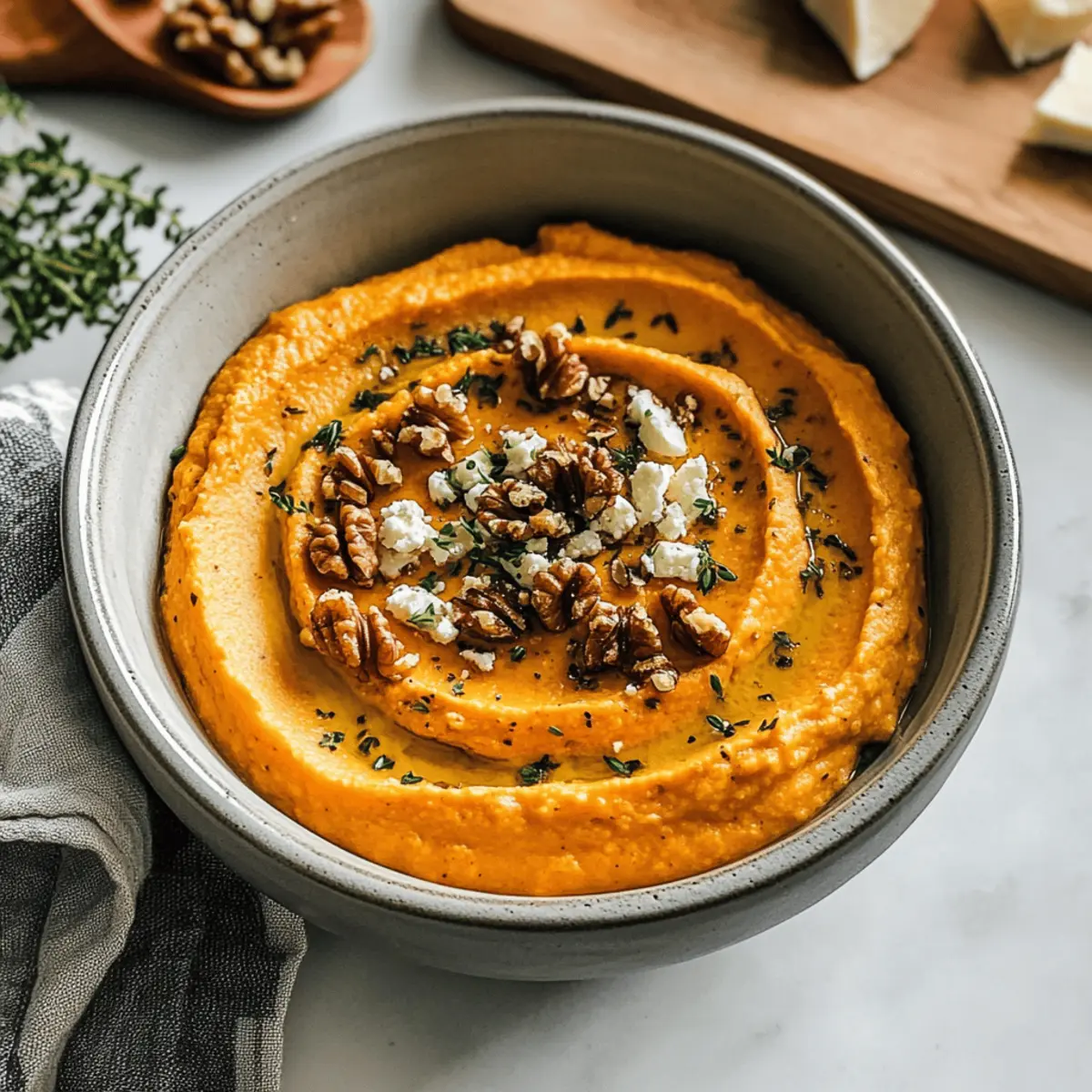 Pumpkin Whipped Feta Dip