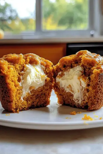 Pumpkin Cream Cheese Muffins