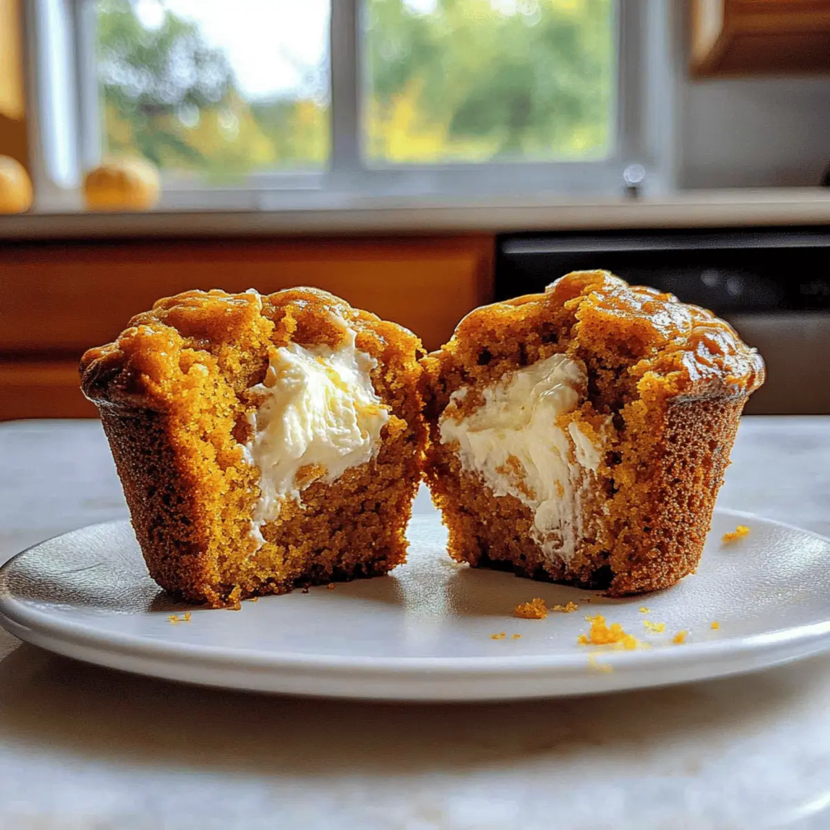 Pumpkin Cream Cheese Muffins
