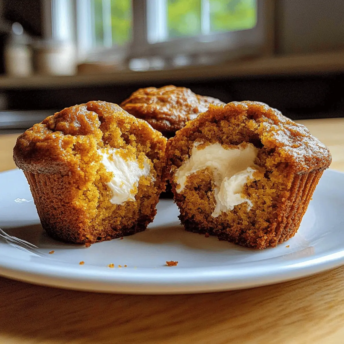 Pumpkin Cream Cheese Muffins