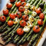 Caprese Roasted Asparagus
