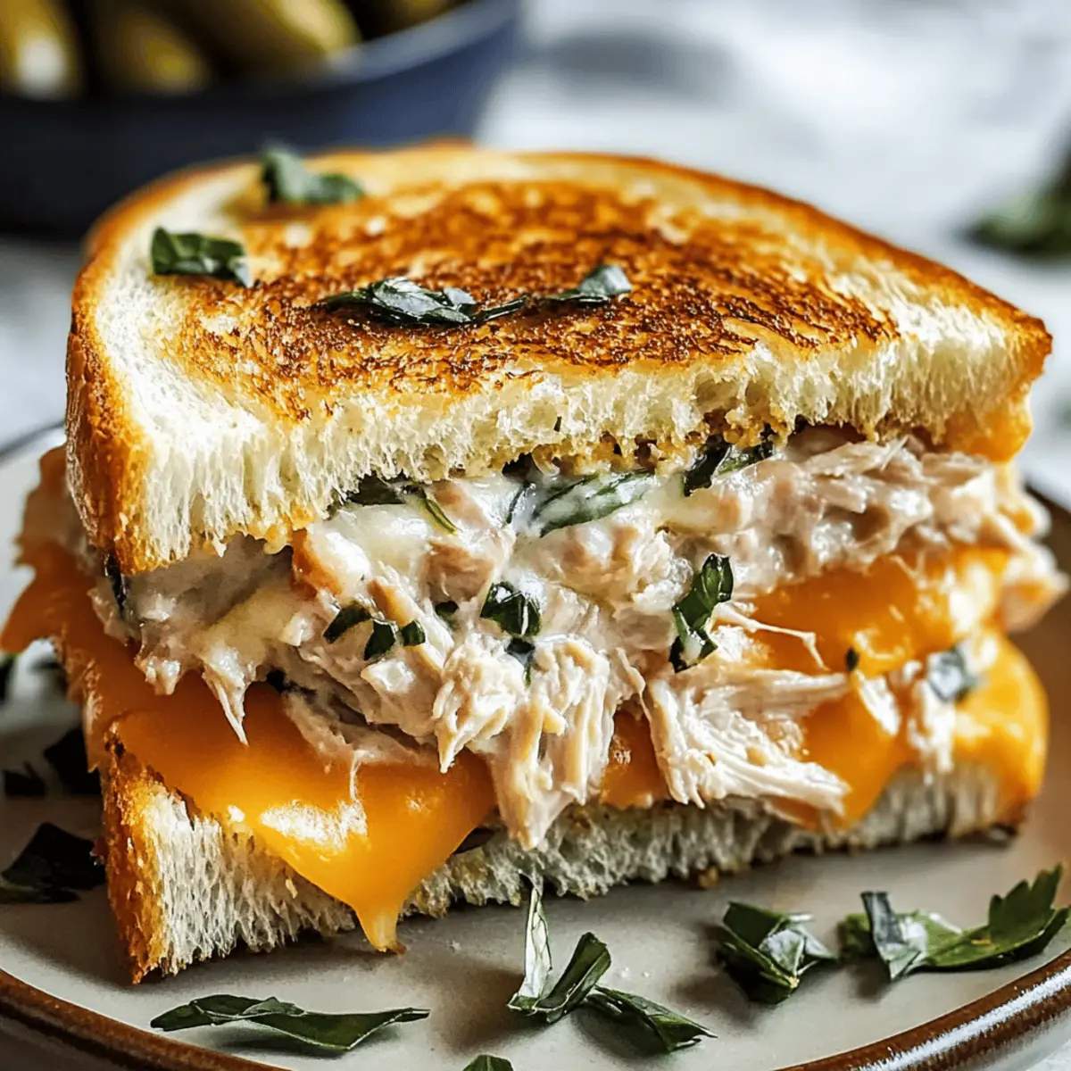 Cheesy Tuna Melts