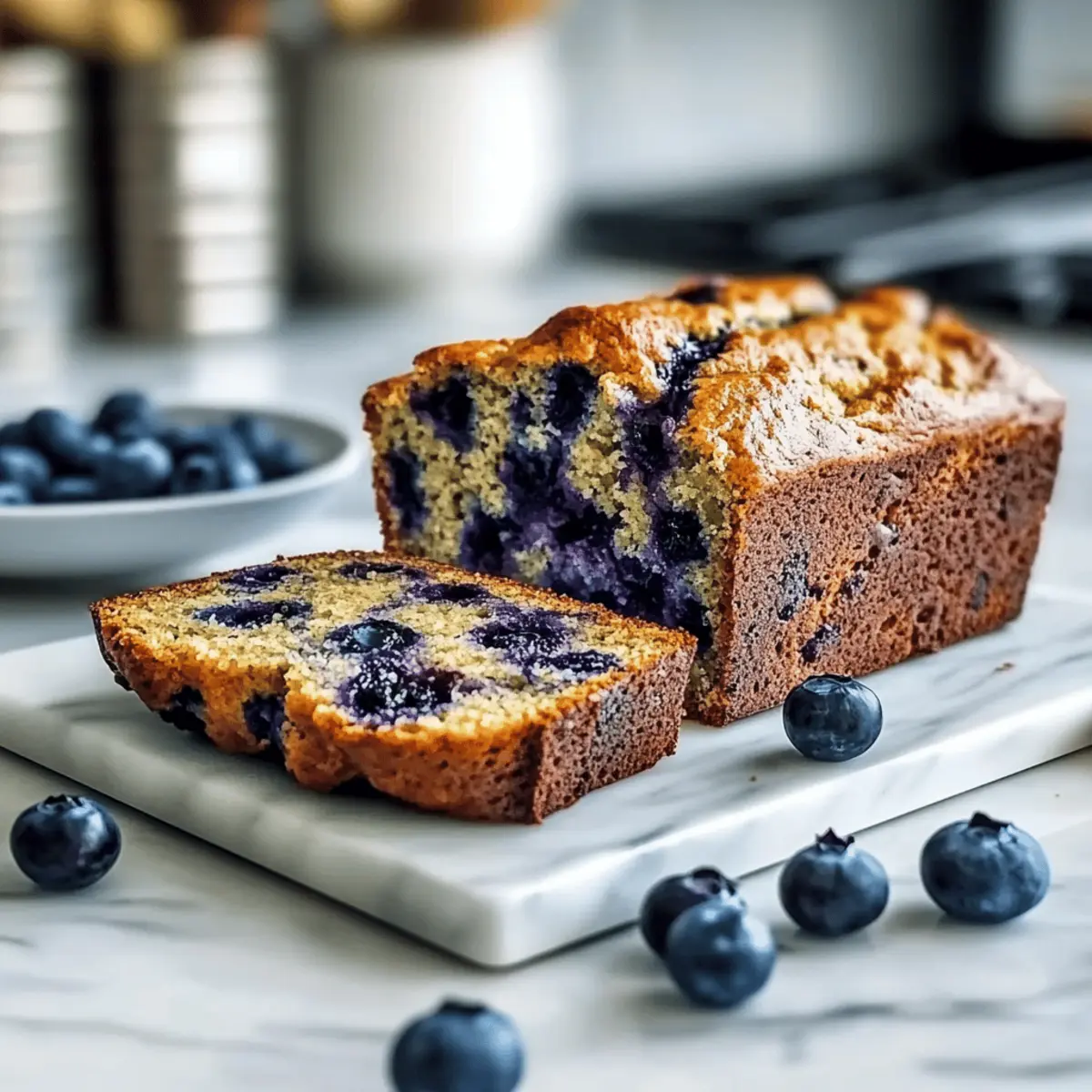 Blueberry Zucchini Bread