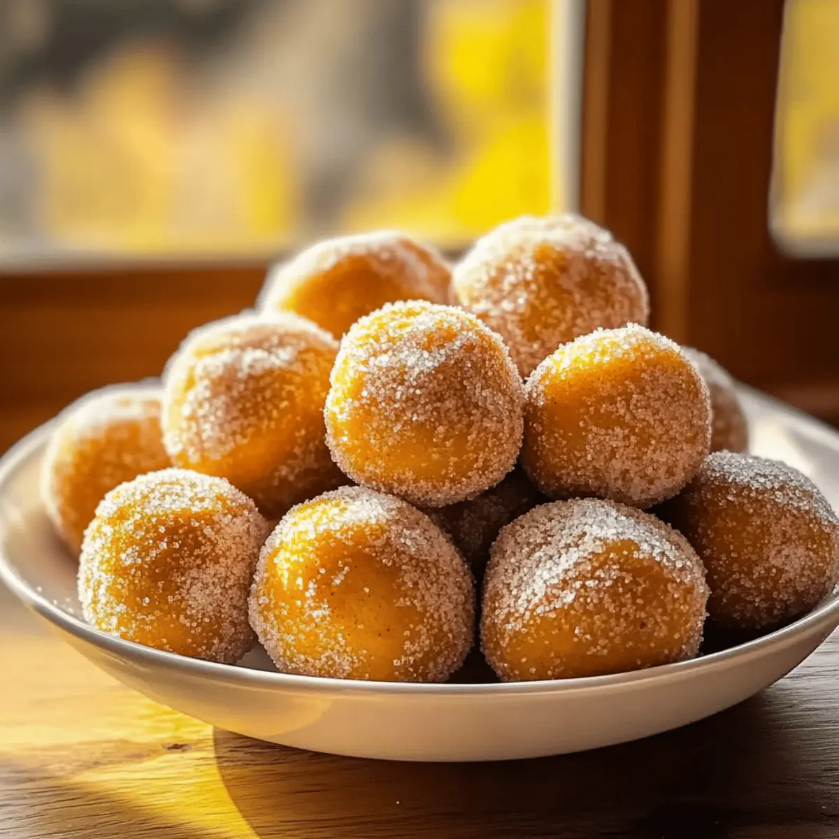 Delicious Baked Pumpkin Donut Holes