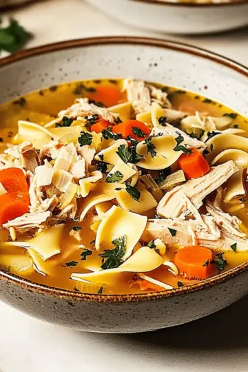 Hearty Chicken Noodle Soup
