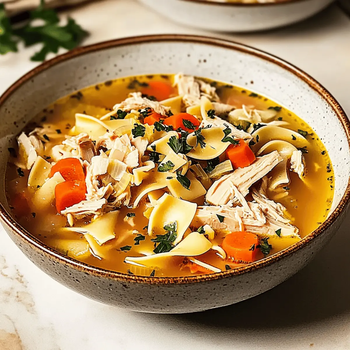 Hearty Chicken Noodle Soup