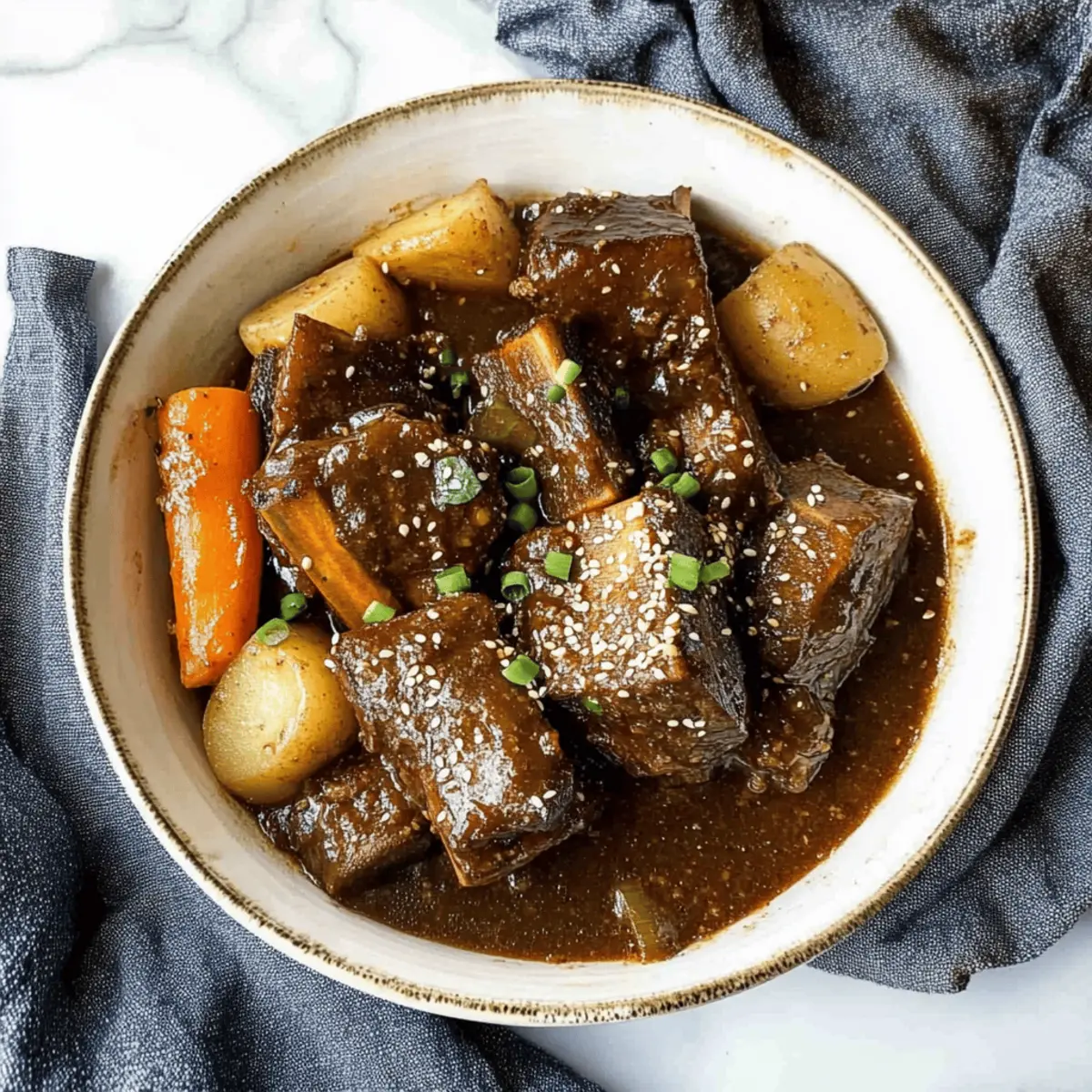 Slow Cooker Korean Short Ribs