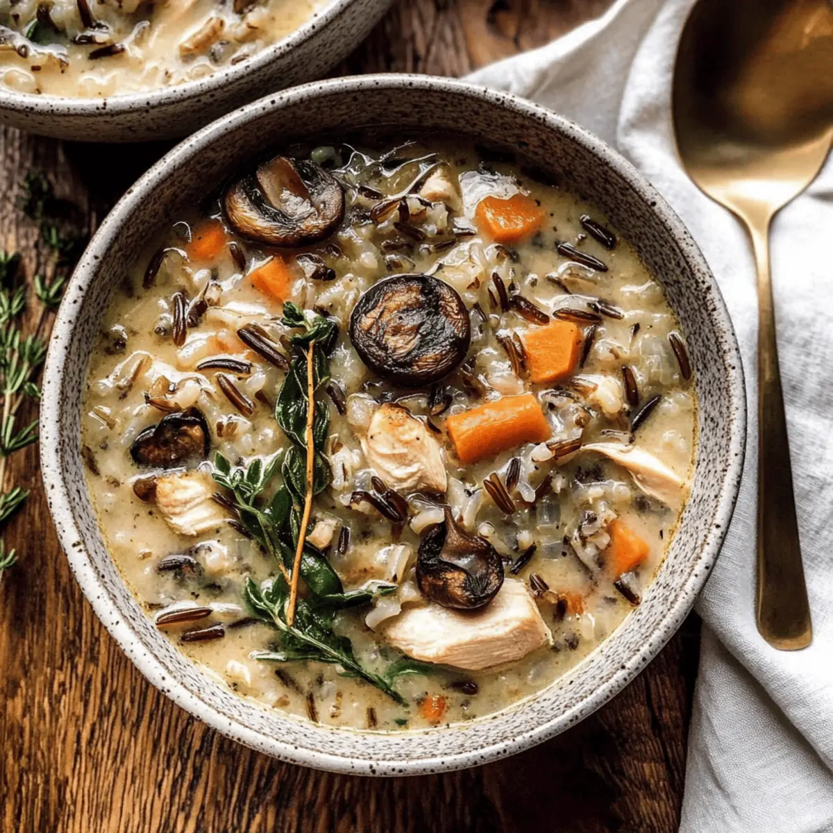 Wild Rice Chicken Soup