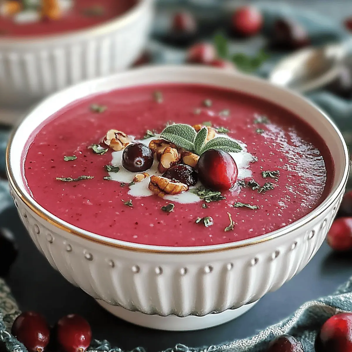 Spiced Cranberry Soup