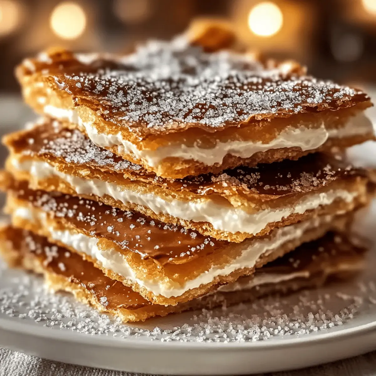 Churro Saltine Toffee