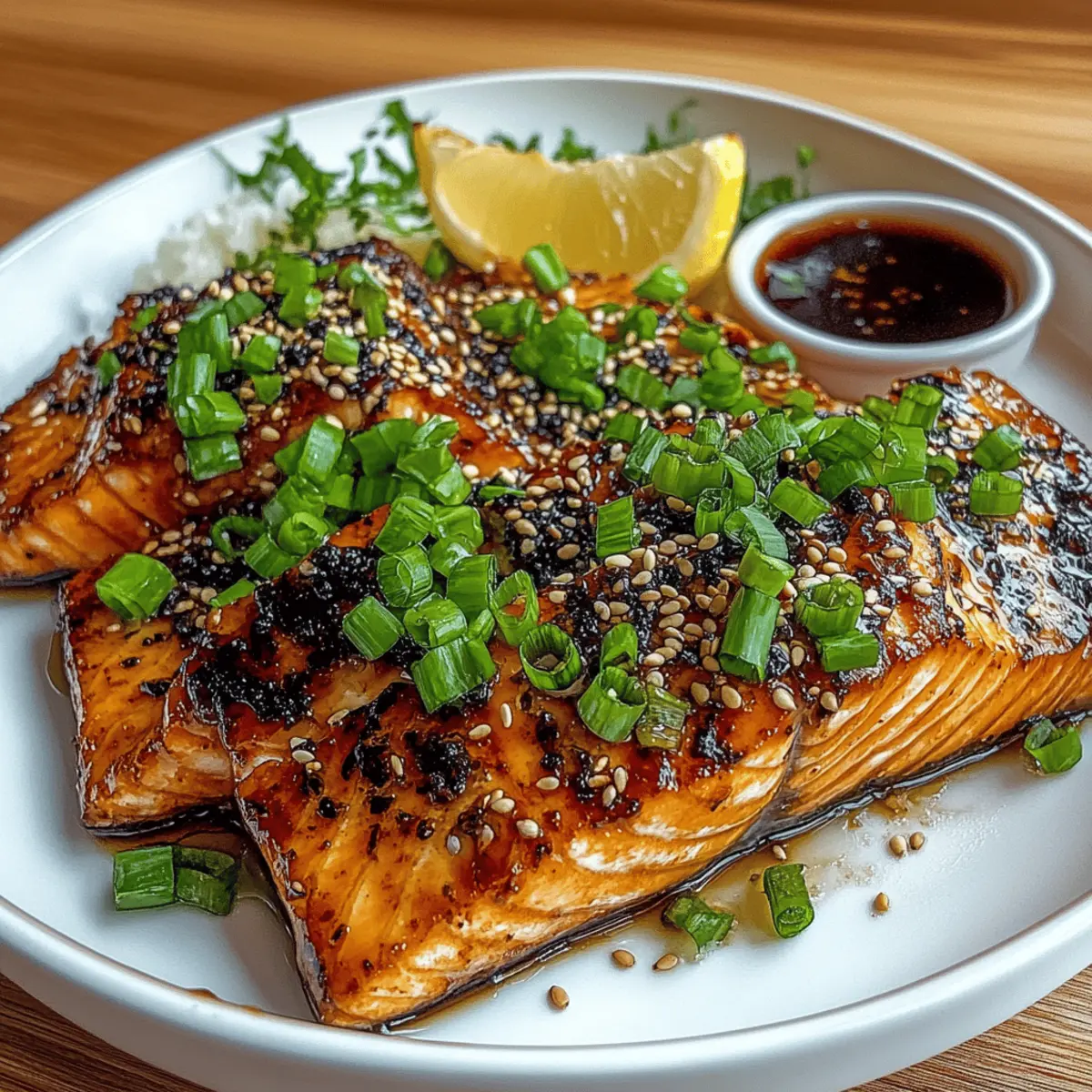 Broiled Miso Salmon