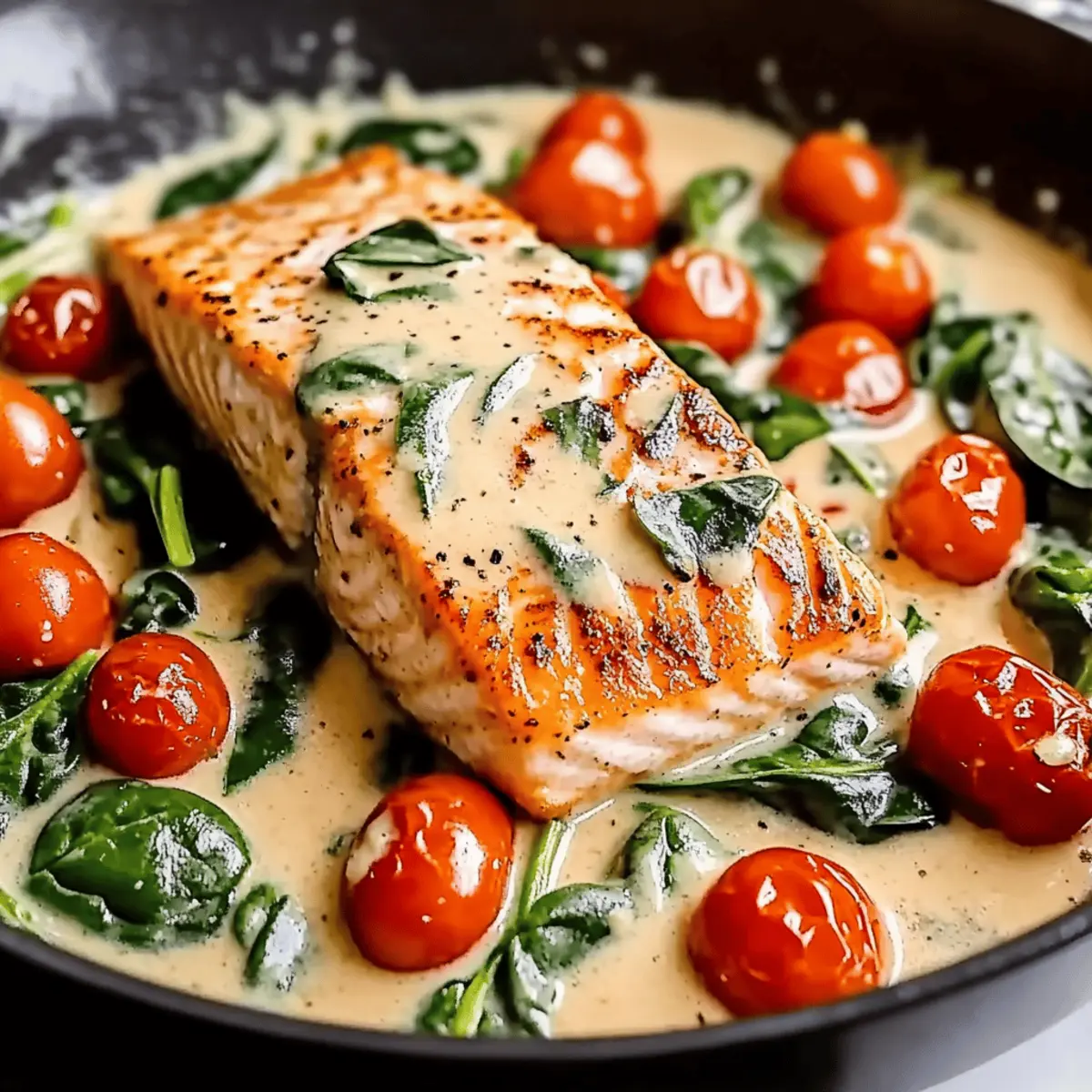 Creamy Tuscan Salmon