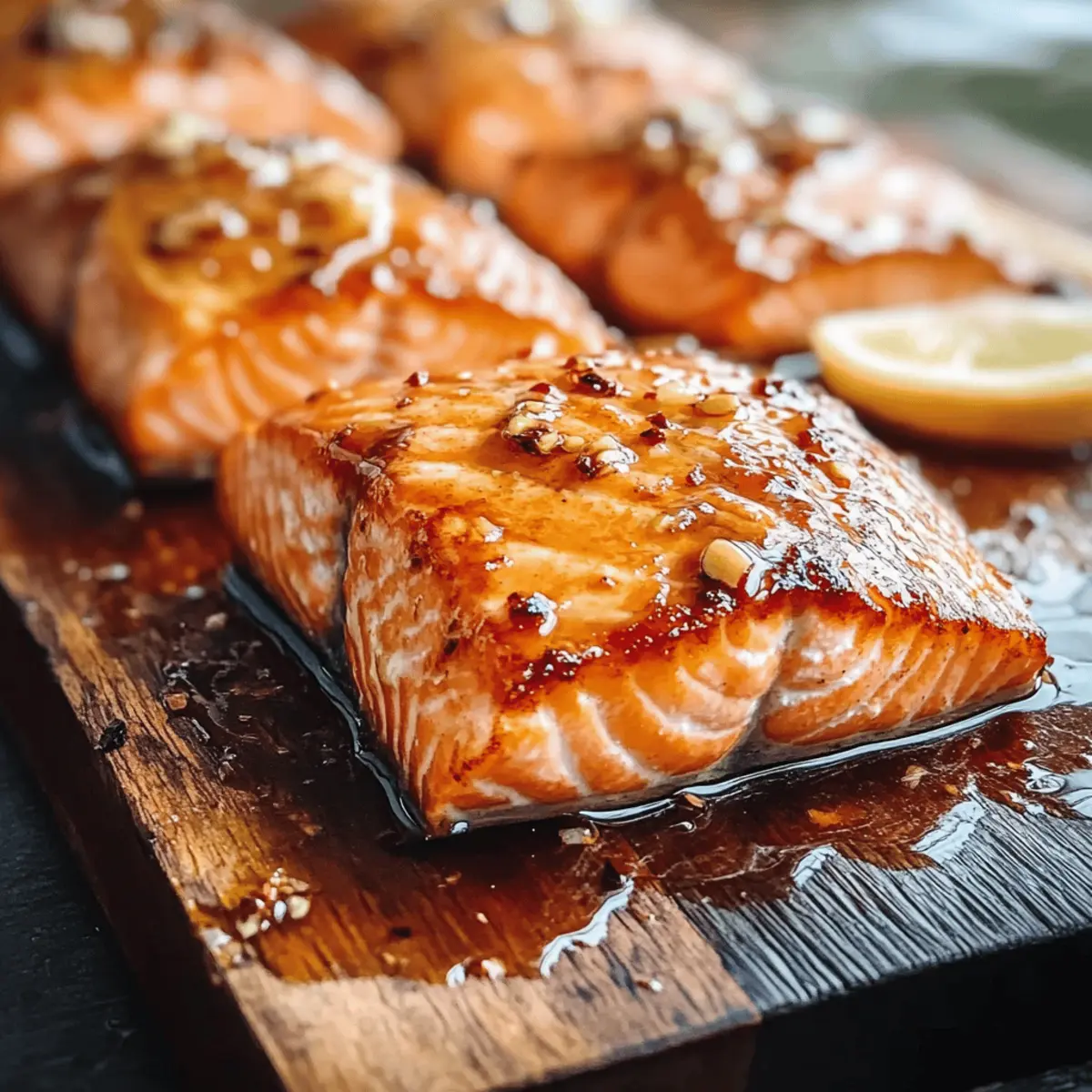 Cedar Plank Grilled Salmon