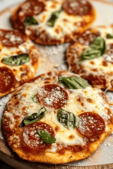 4-Ingredient Mini Pizzas