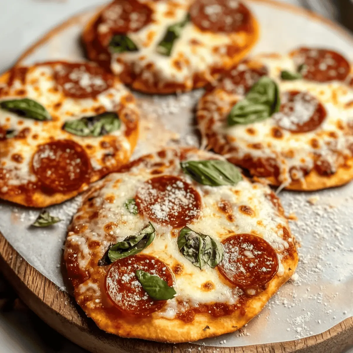 4-Ingredient Mini Pizzas