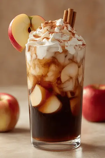 Apple Pie Dirty Soda