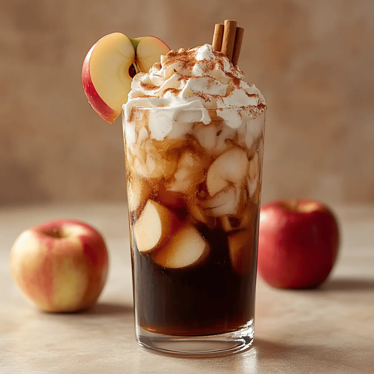 Apple Pie Dirty Soda