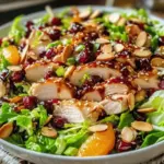 Asian Chicken Cranberry Salad