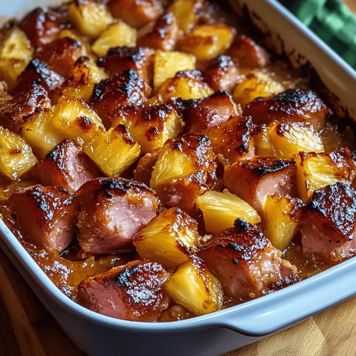 Brown Sugar Pineapple Ham Bake