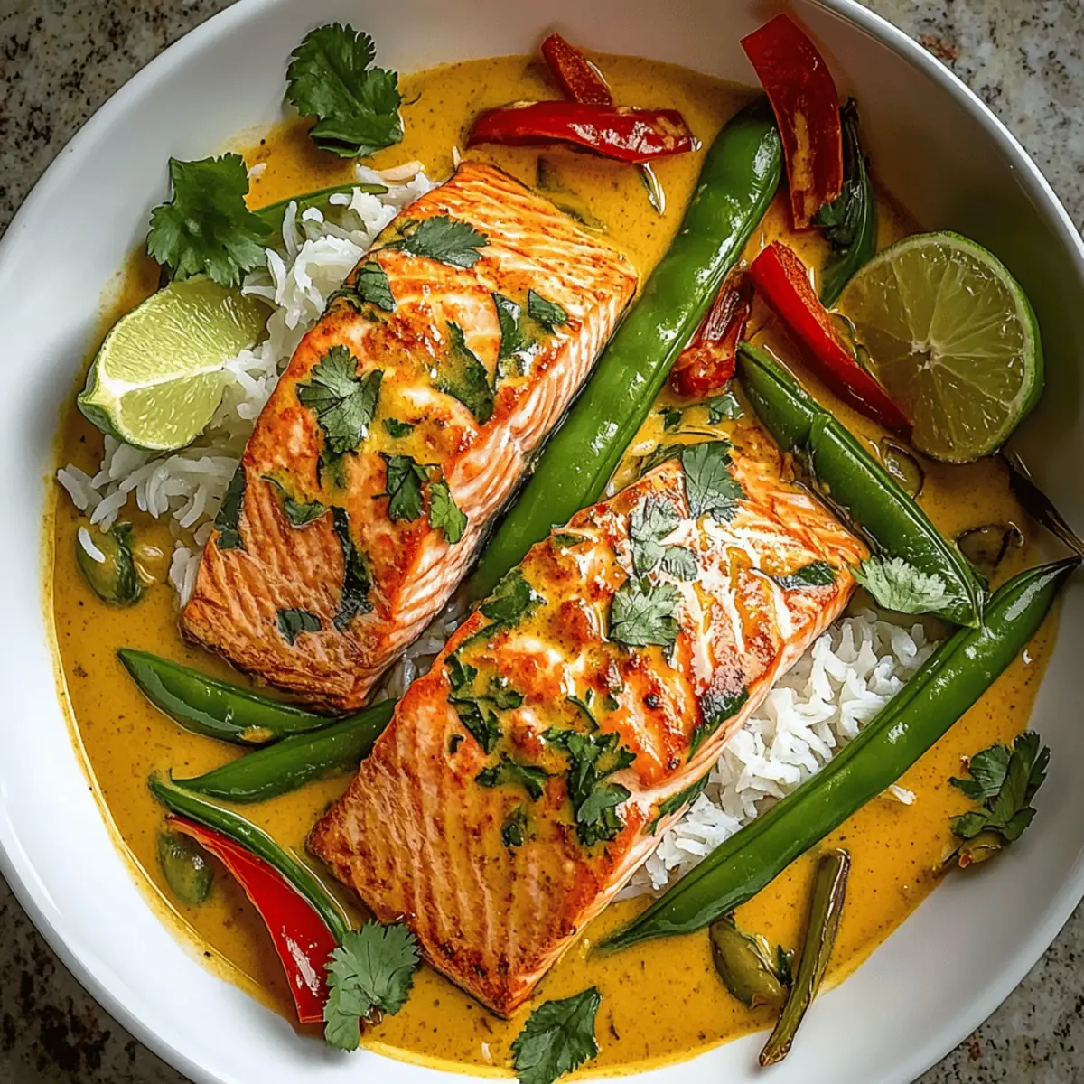 Coconut Curry Salmon