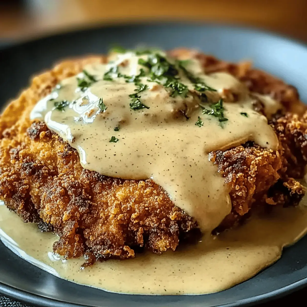 Crispy Buttermilk Chicken Fried Steak