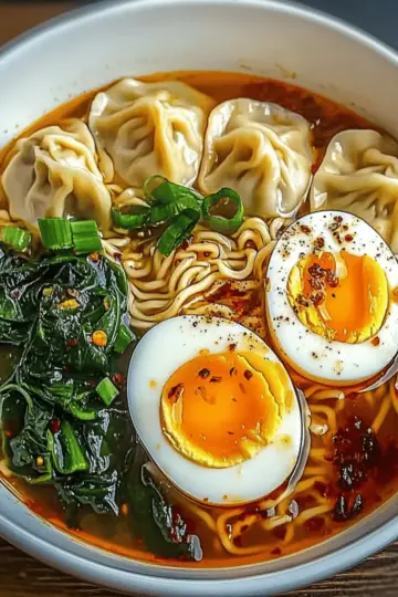 Dumpling Ramen Bowl
