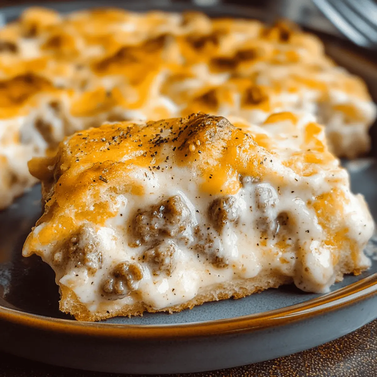 Easy Biscuits and Gravy Breakfast