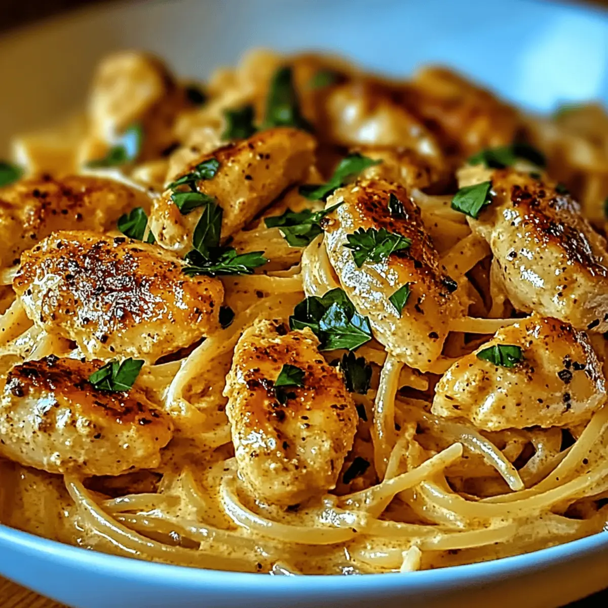 Easy Cowboy Butter Chicken Linguine