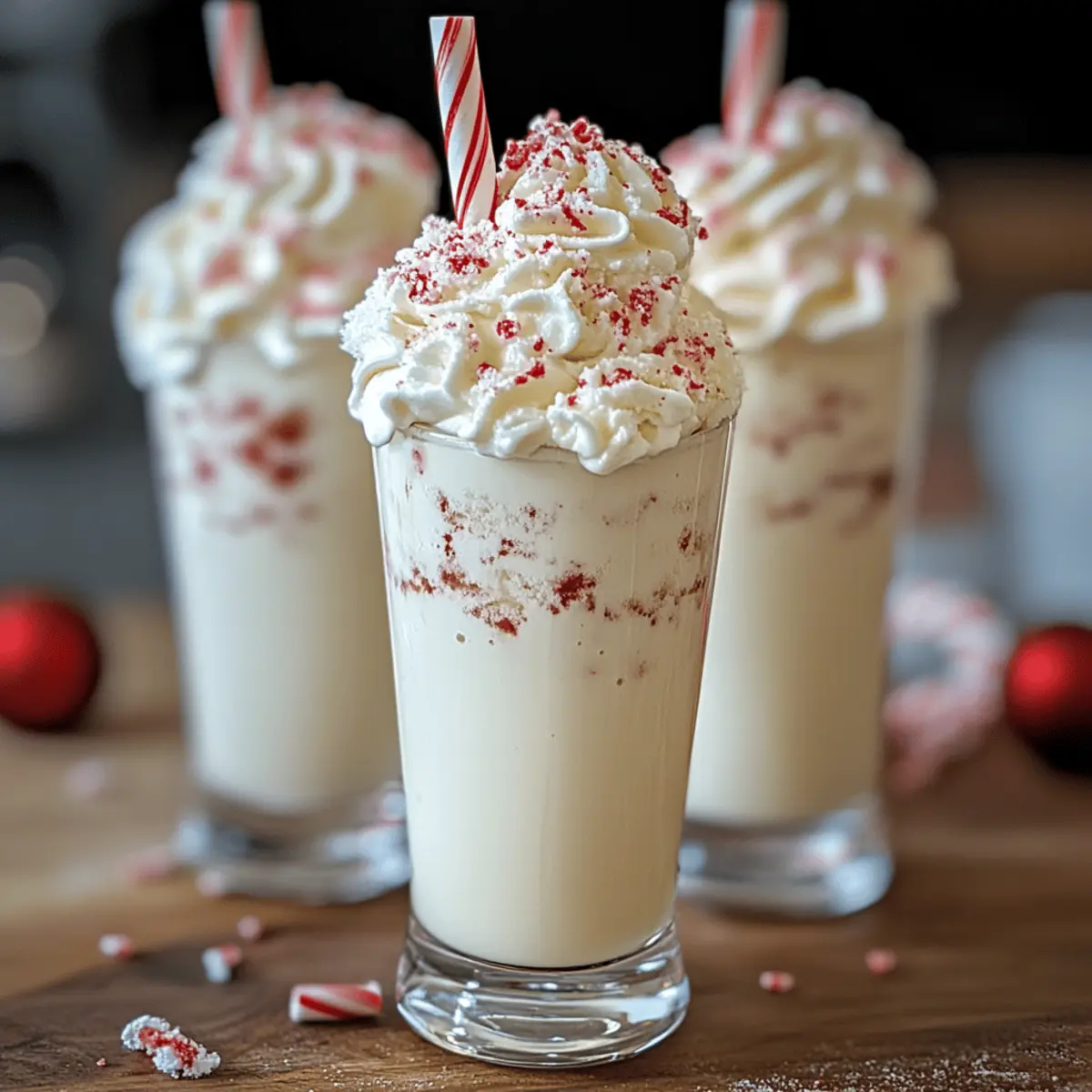 Festive Peppermint Christmas Float