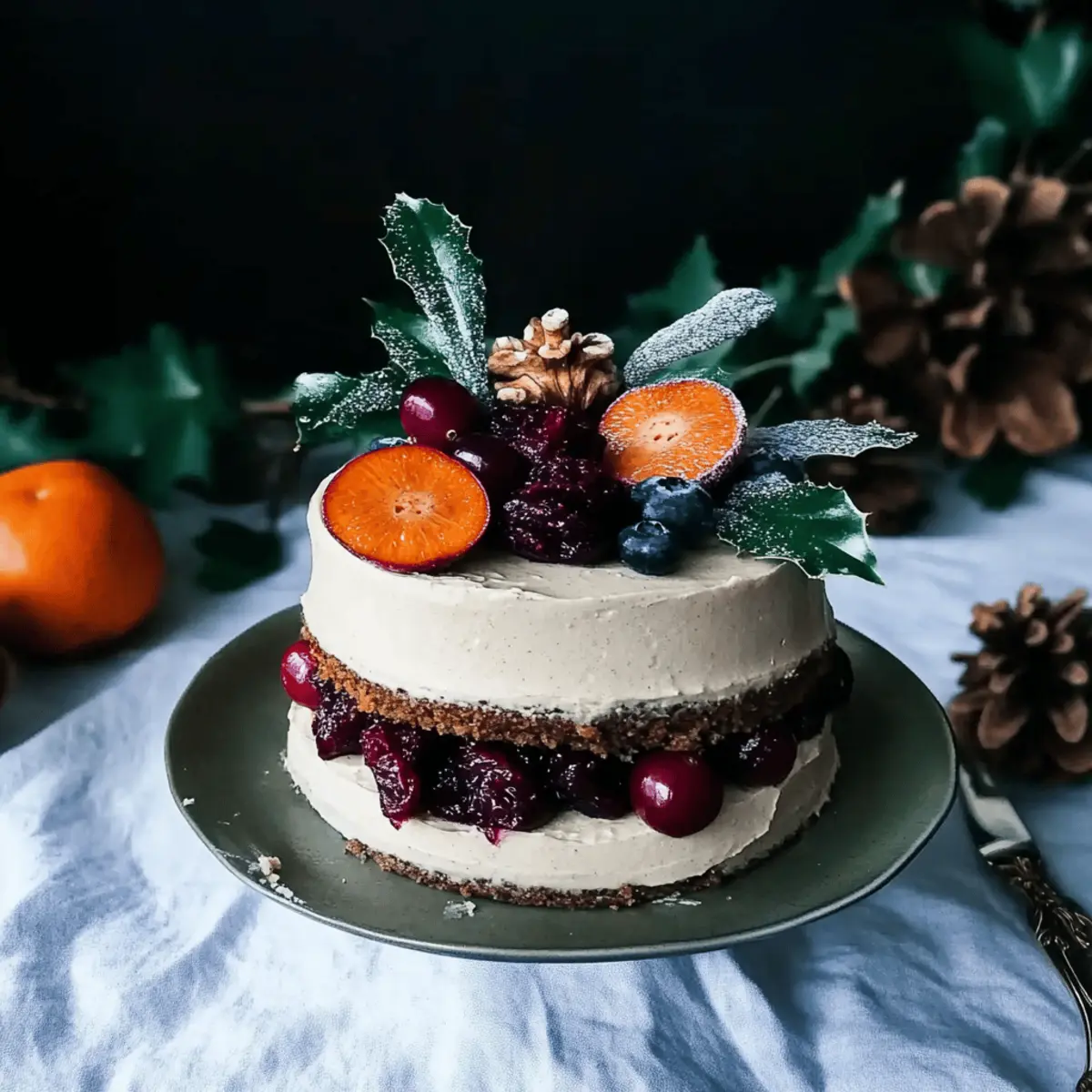 Gingerbread Layer Cake