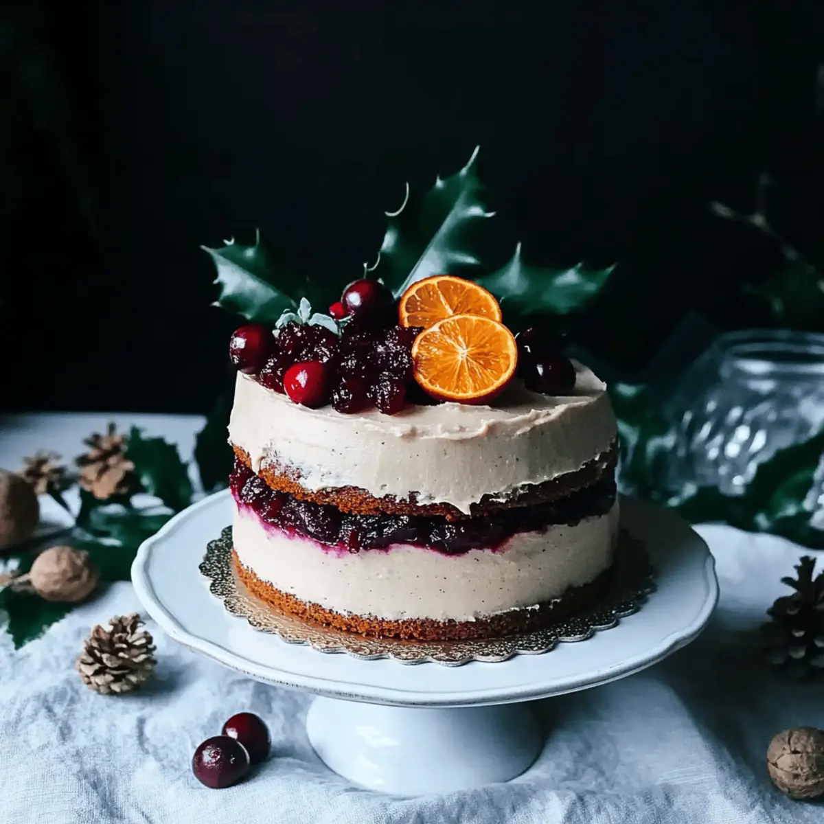 Gingerbread Layer Cake