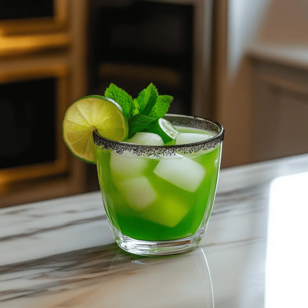 Goblin Green Punch Mocktail