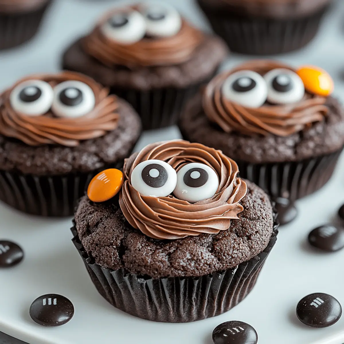 Halloween Bat Cupcakes